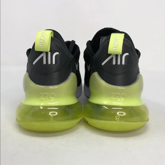 Nike Air Max 270 Black Lemon Twist AH8050-703 Running Shoes - Size 8 No Box